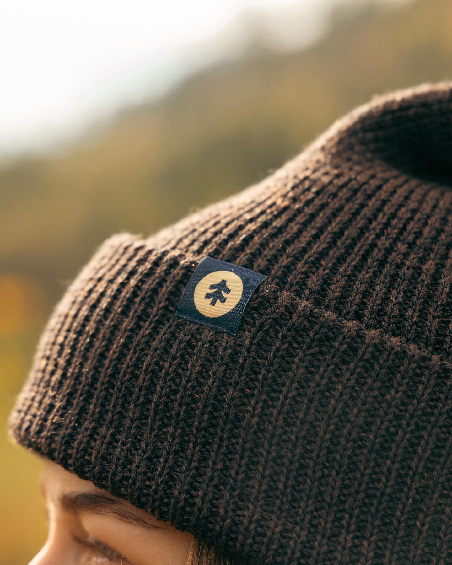Lone Tree Beanie - Hickory (Thick Merino Wool)