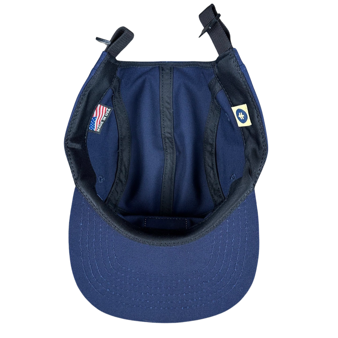 Three & Three Camper Cap - Navy
