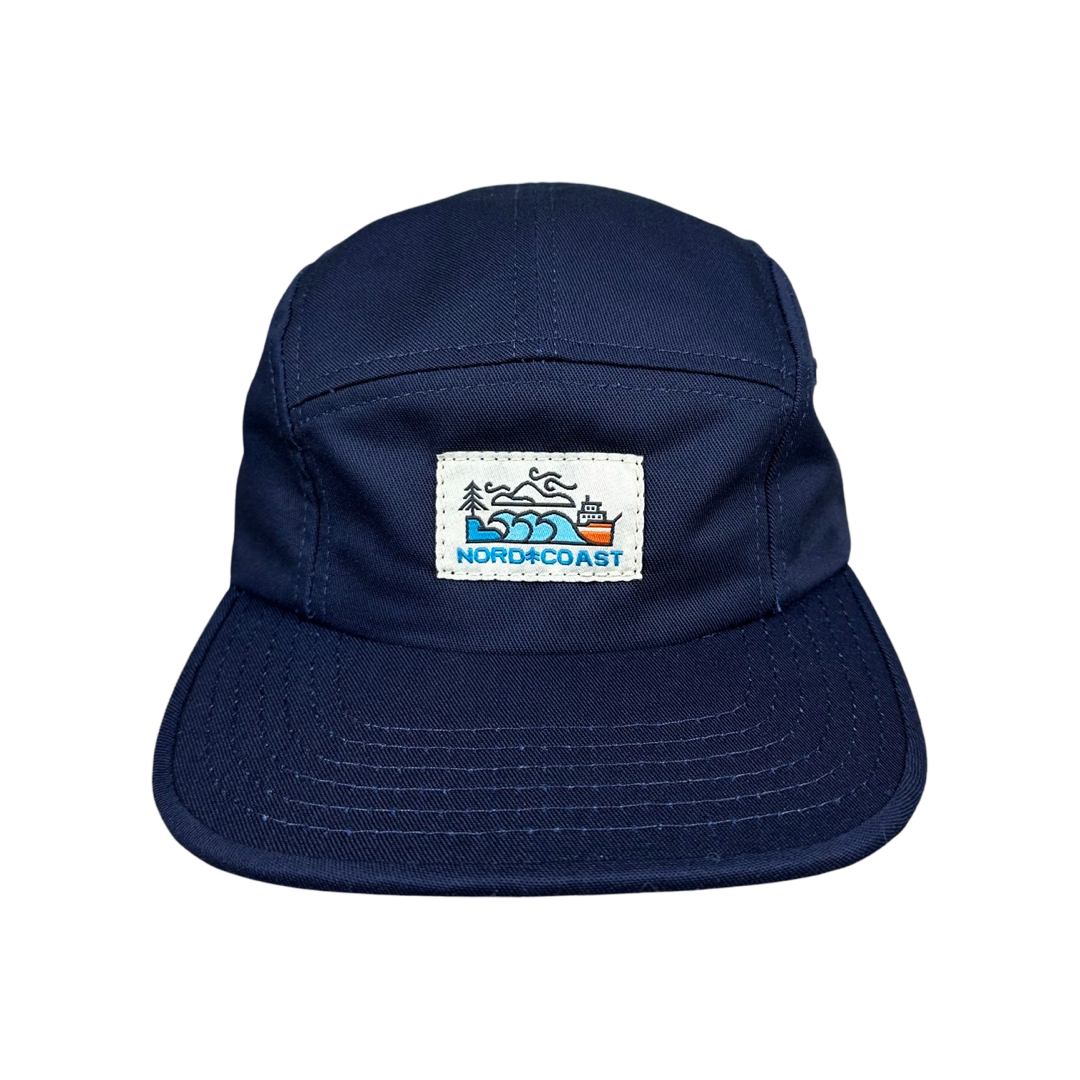 Lake Freighter Camper Cap - Navy