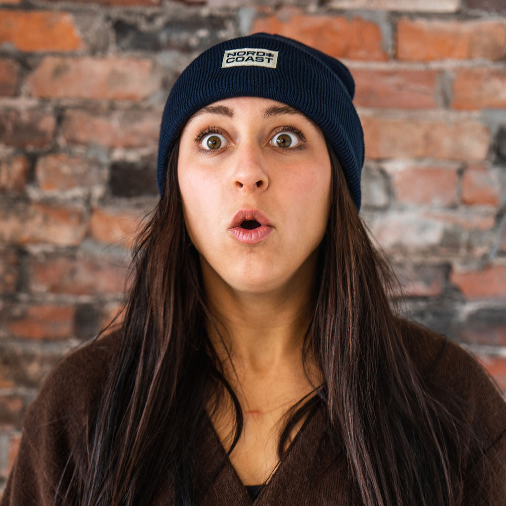 Classic Nord Coast Beanie - Navy (Acrylic) - Warm Kids Edition