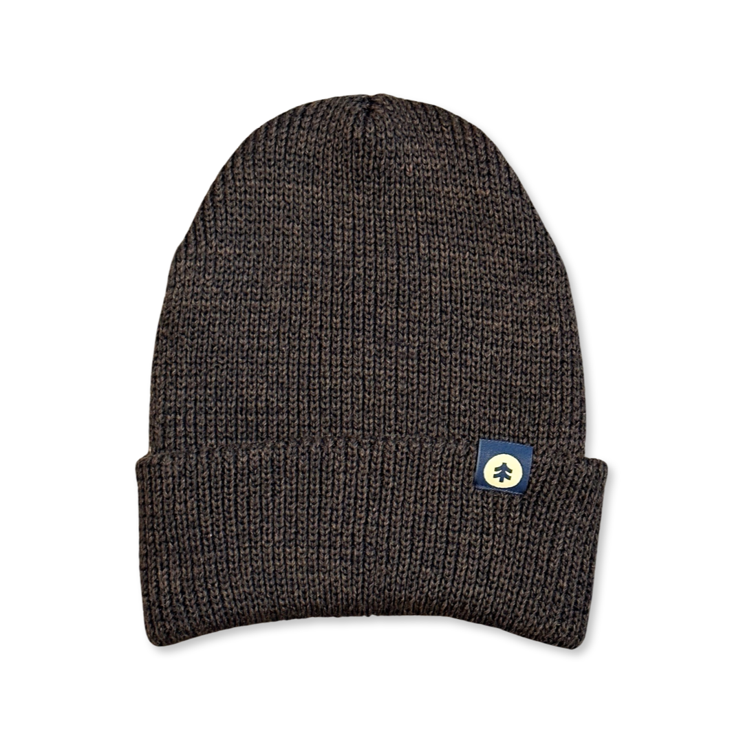 Lone Tree Beanie - Hickory (Thick Merino Wool)