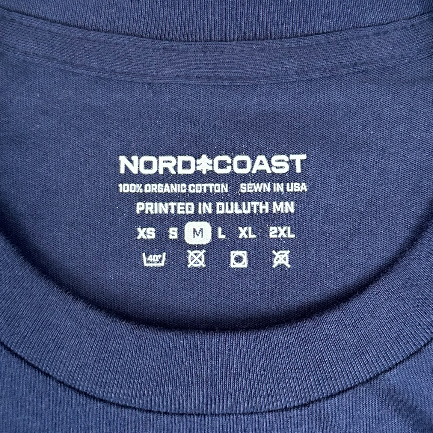 Camp Surf Organic Tee - Navy