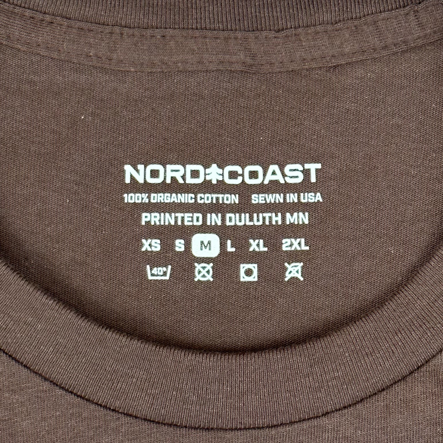 North Shore Agate Organic Tee - Bark