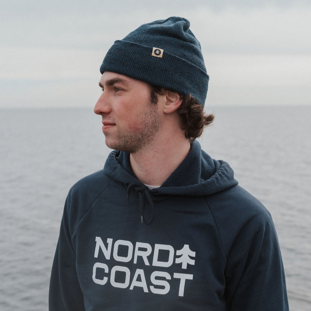 Lone Tree Beanie - Great Heron Blue (Recycled Wool)