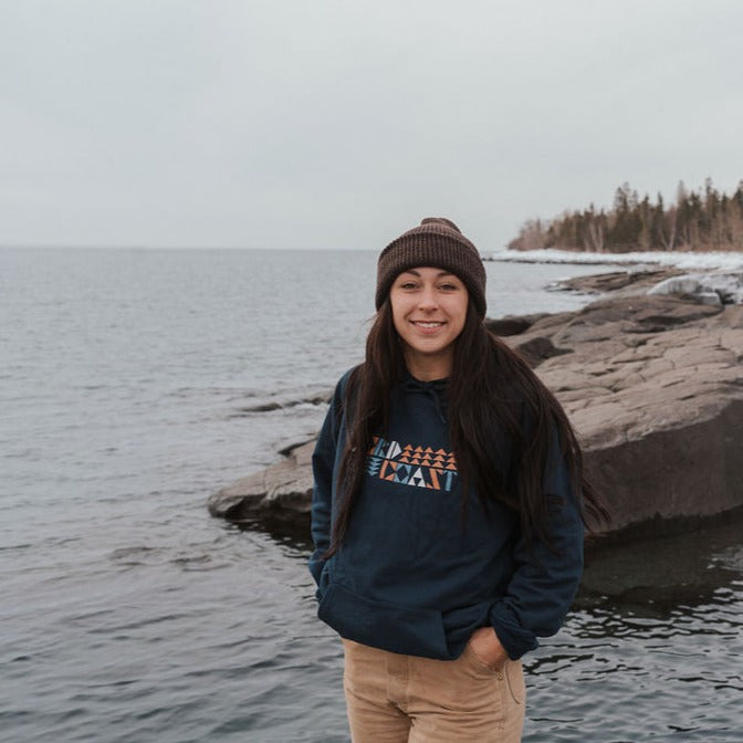 Norse Quilt Organic Mid-Weight Hoodie