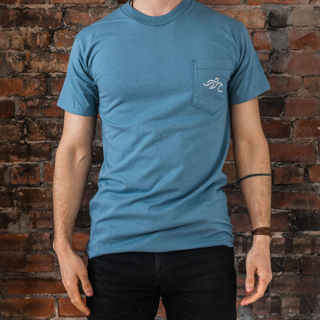 Spindrift Heavyweight Pocket Tee (Bayside Beta)
