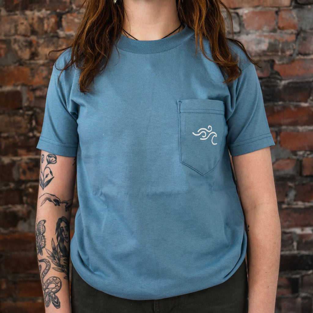 Spindrift Heavyweight Pocket Tee (Bayside Beta)