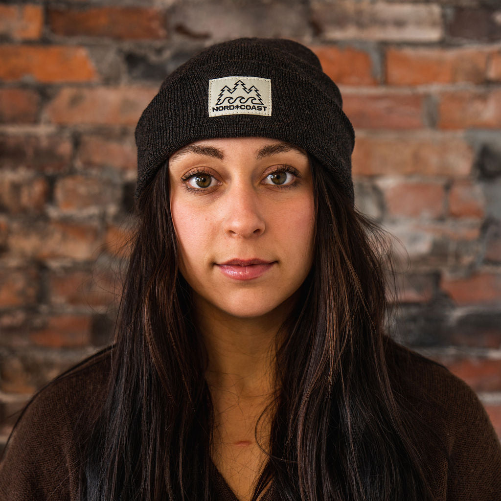 Three & Three Beanie - Hickory (Recycled Wool)