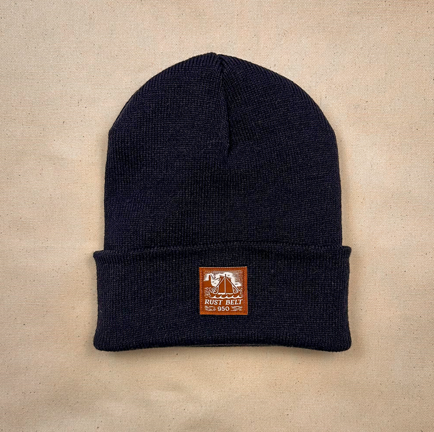 Rust Belt 950 Beanie - Navy