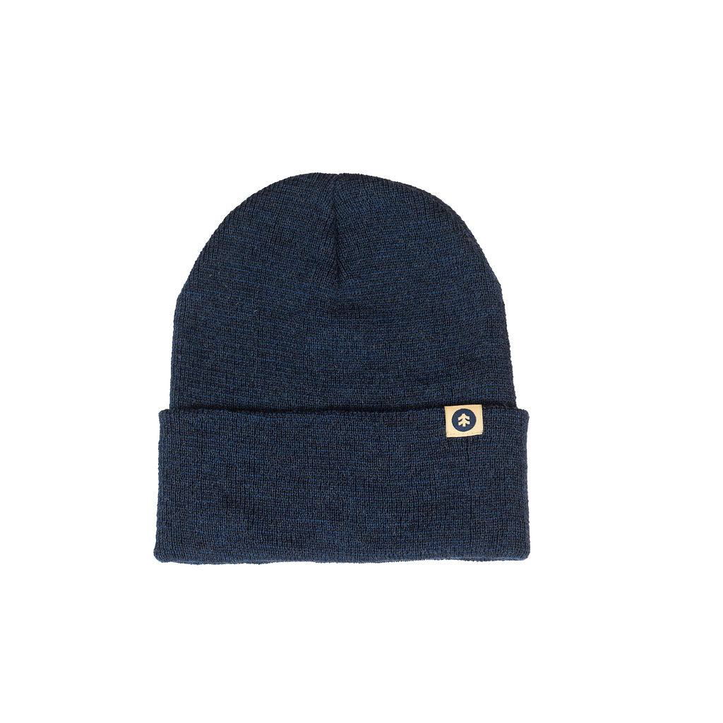 Lone Tree Beanie - Great Heron Blue (Recycled Wool)